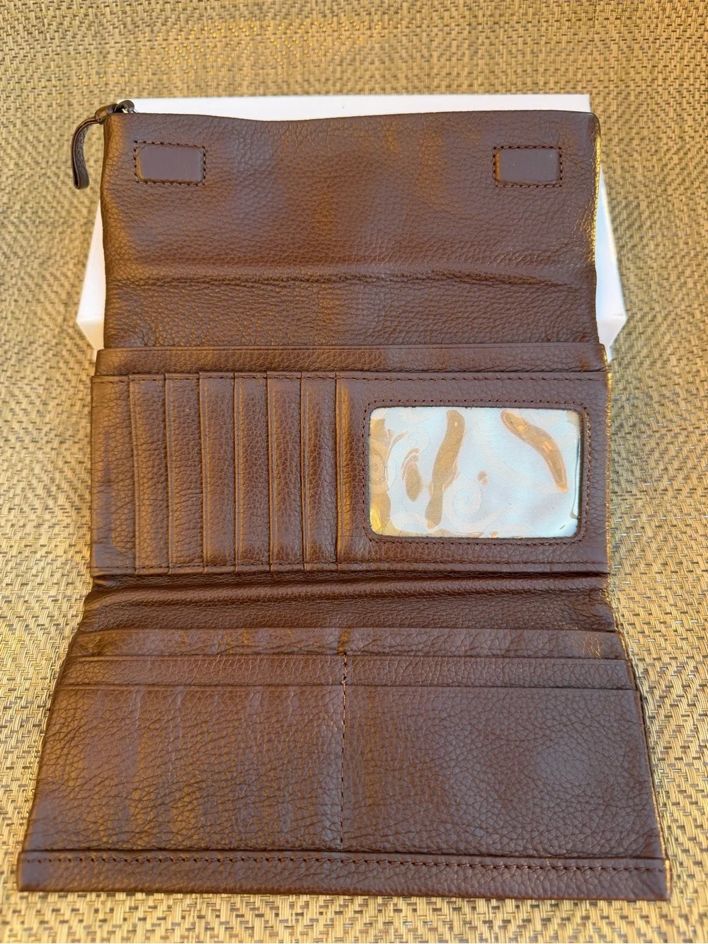 Brighton NOLITA Soft Leather Wallet Dark Brown